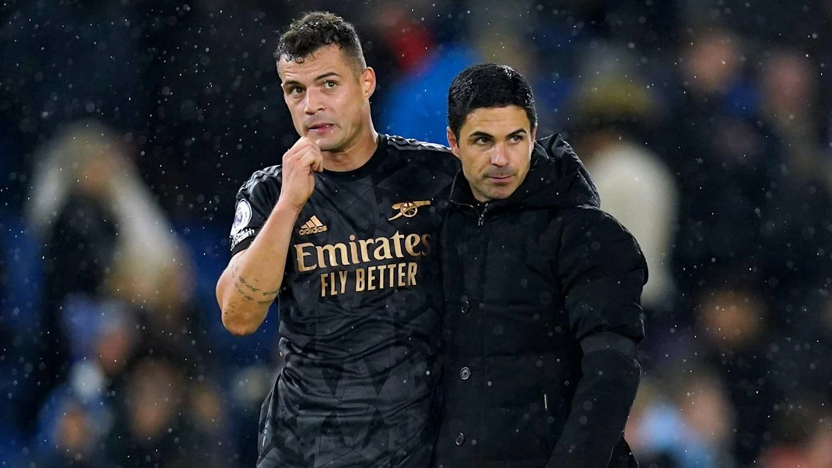 Mikel Arteta backs former Arsenal captain Granit Xhaka to become a ‘great coach’