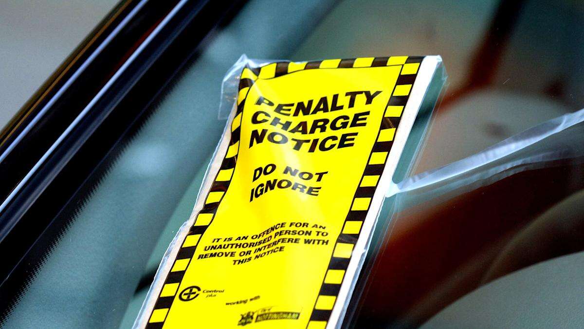 What are the different types of parking tickets?