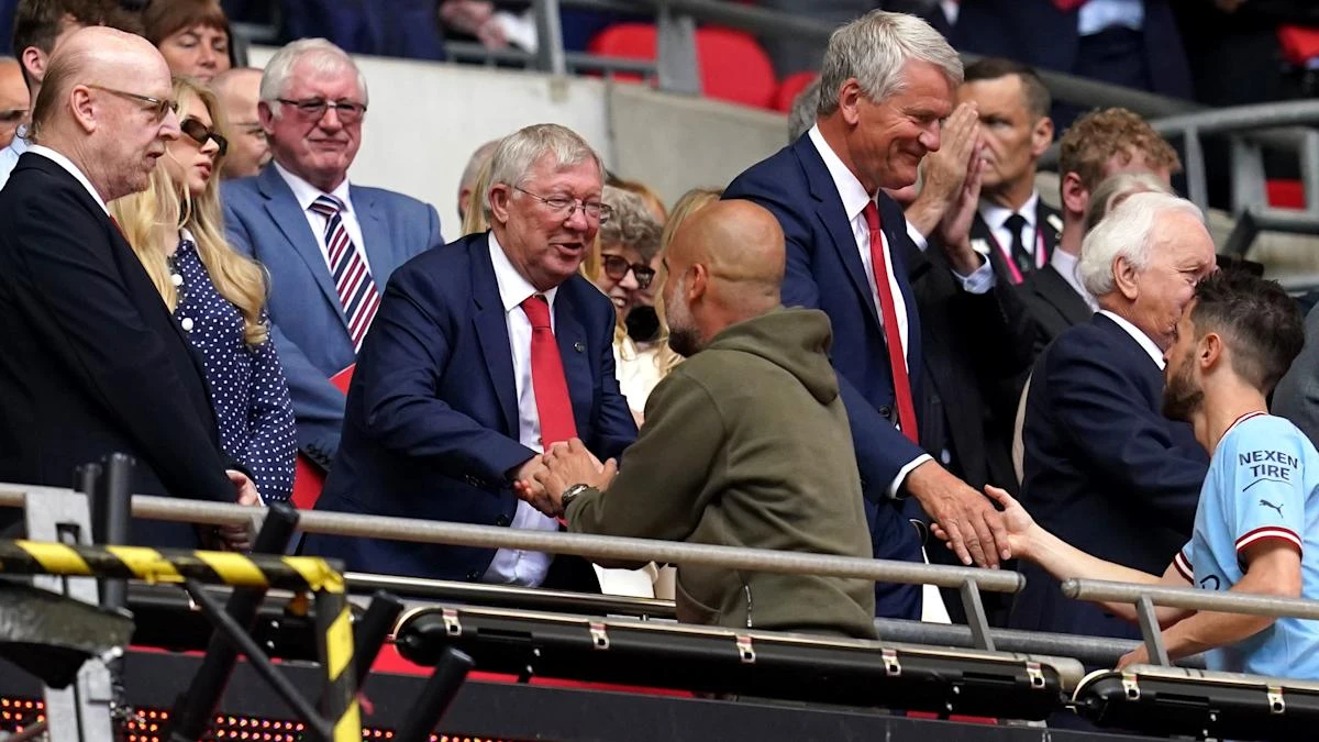 Sir Alex Ferguson is ready to welcome Pep Guardiola into the 1000 matches club