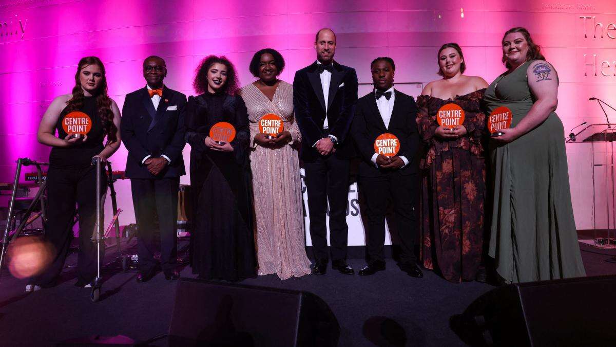 Award winner praises ‘incredible’ William for homelessness initiative