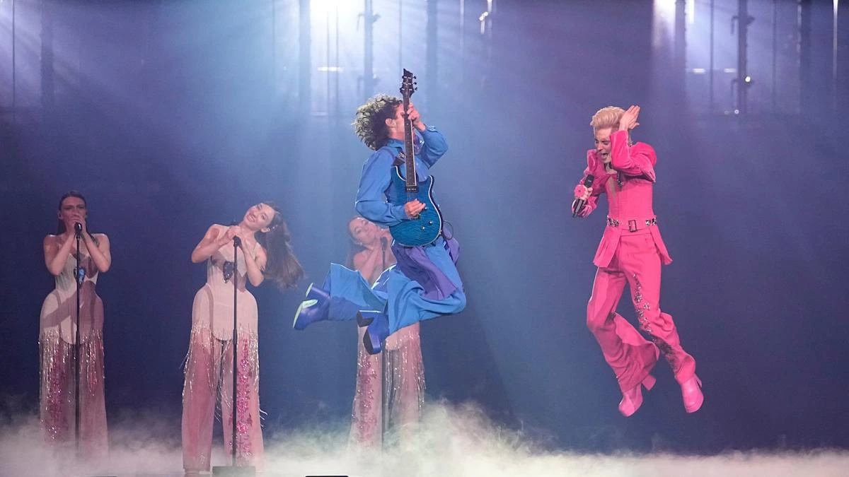 In Pictures: Eurovision acts light up the stage at grand final