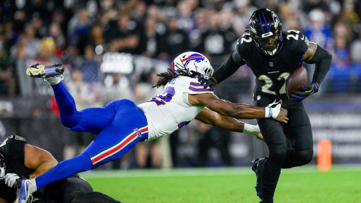 Derrick Henry powers Baltimore Ravens past the Buffalo Bills