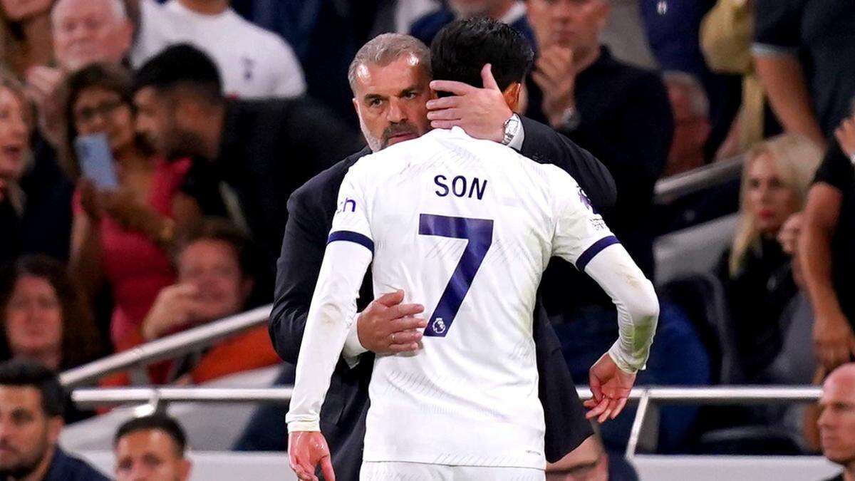 Ange Postecoglou keen to see Son shine at Spurs for as long as possible