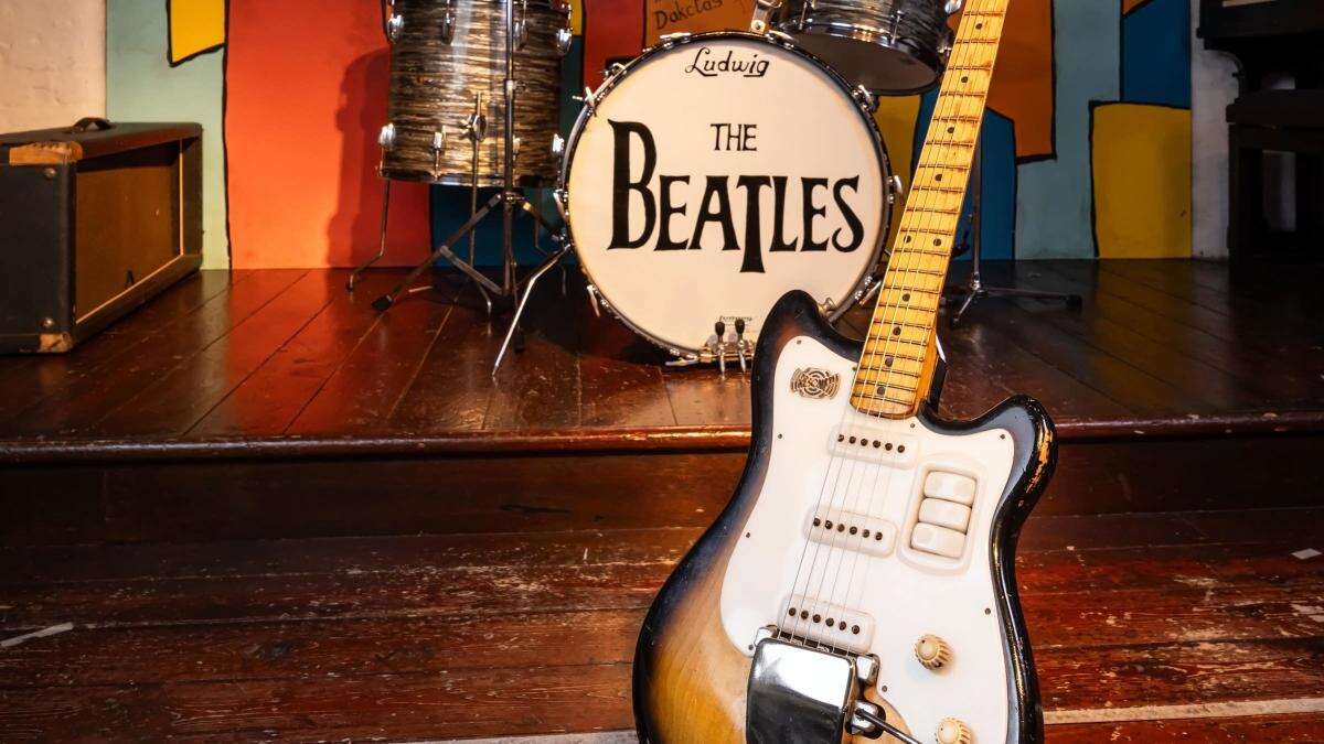 Guitar bought by teenage George Harrison for £58 set to sell for £750,000