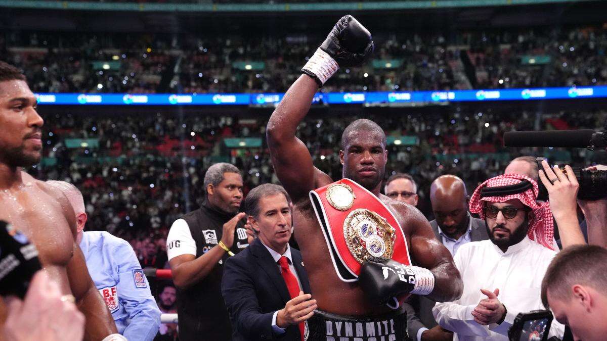 Daniel Dubois stops Anthony Joshua with devastating fifth-round knockout