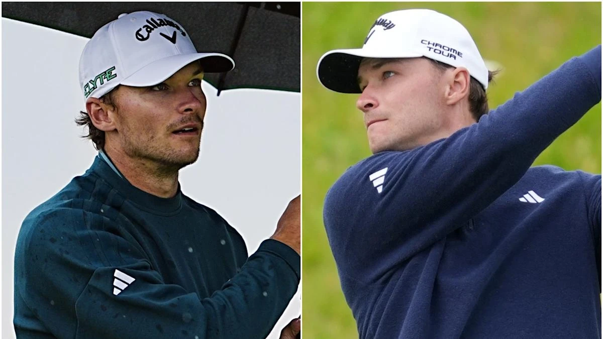 Identical twins Rasmus and Nicolai Hojgaard shine on day two at Royal Portrush