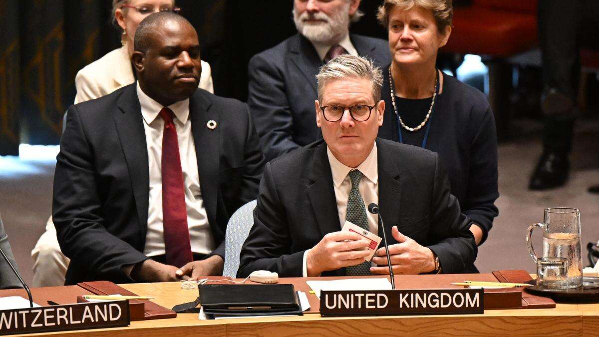 Keir Starmer to promise ‘global leadership’ in UN General Assembly speech