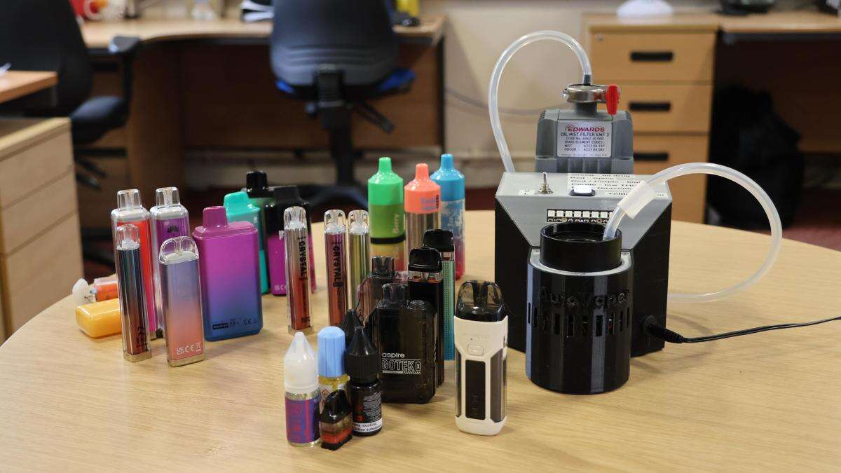 School children unwittingly smoking spice-spiked vapes, study finds