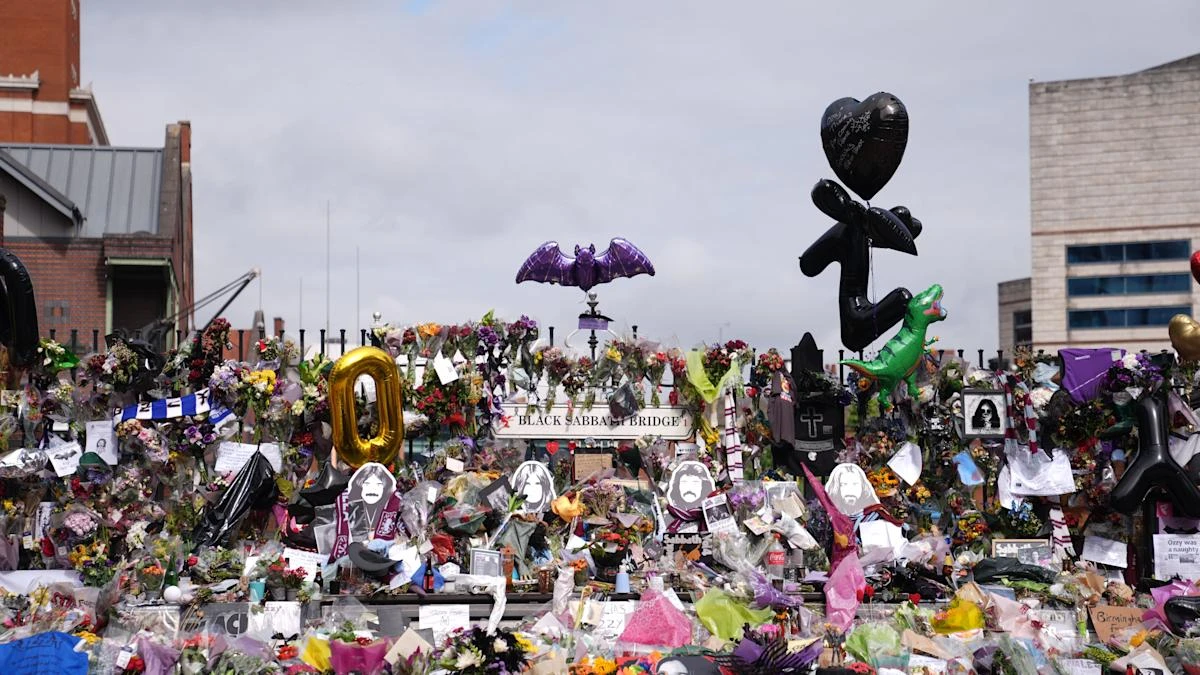 Ozzy Osbourne fans gather in Birmingham to honour star who was ‘like family’