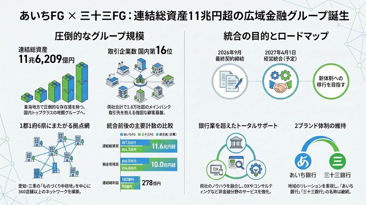 メガバンに挑む「11兆円巨大地銀」…あいち・三十三FG統合が起こす“下克上”の可能性
