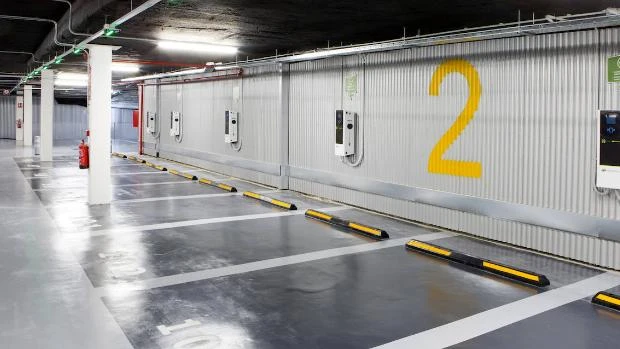 Abre en Madrid un parking que podrá ofrecer todas sus plazas con carga eléctrica