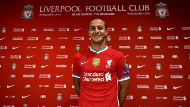 El Liverpool hace oficial el fichaje de Thiago Alcántara