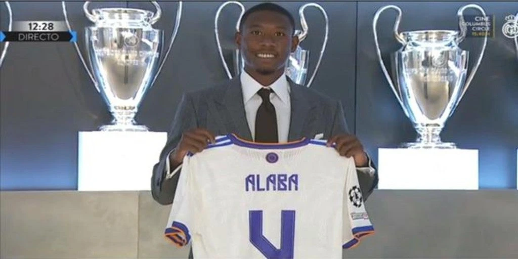 David Alaba se viste de blanco