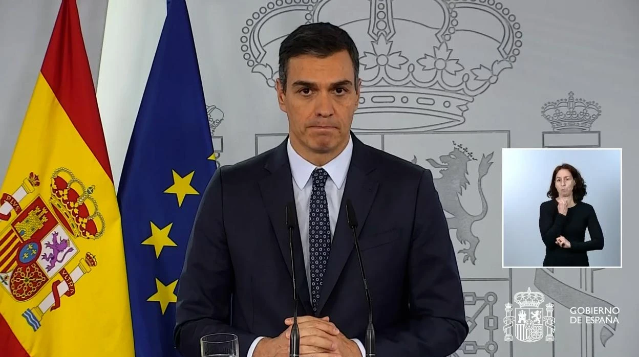 Pedro Sánchez defiende el estado de alarma: «Es lo más eficaz para contener y mantener a raya el virus»