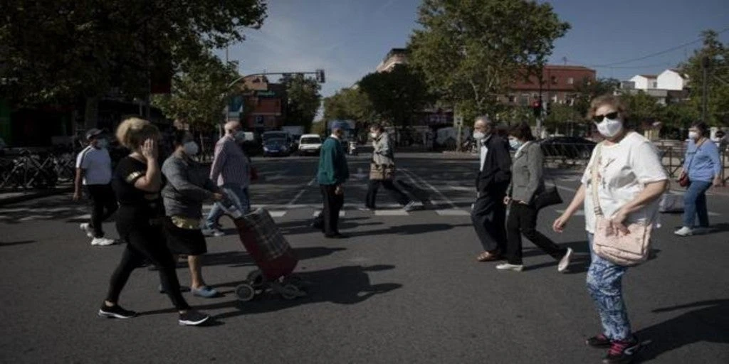 Calle Alcalá: la frontera «absurda» contra el Covid-19 en Madrid