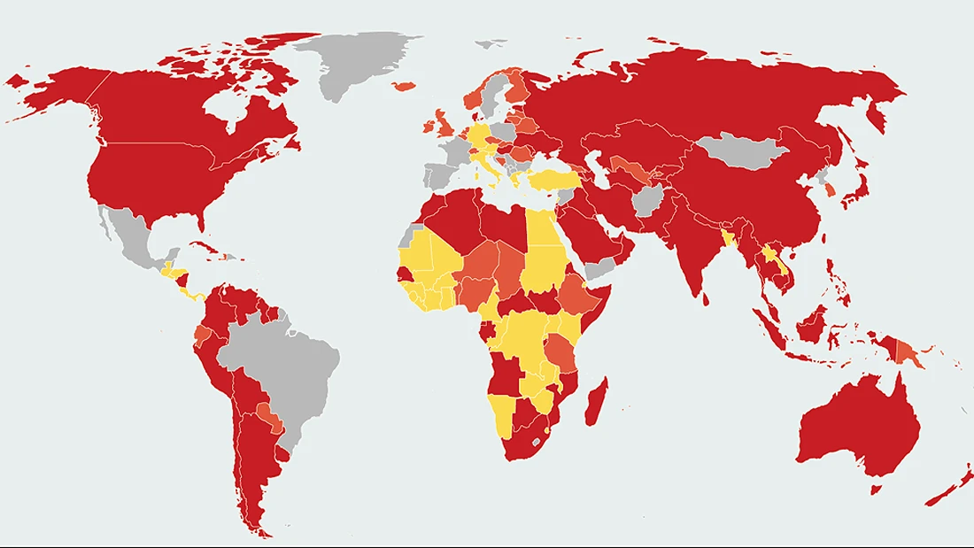 Viajar en tiempos del Covid-19: 89 países prohíben la entrada de españoles