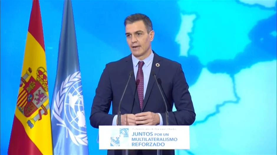Pedro Sánchez apela a la unidad contra el Covid-19 en el 75 aniversario de la ONU