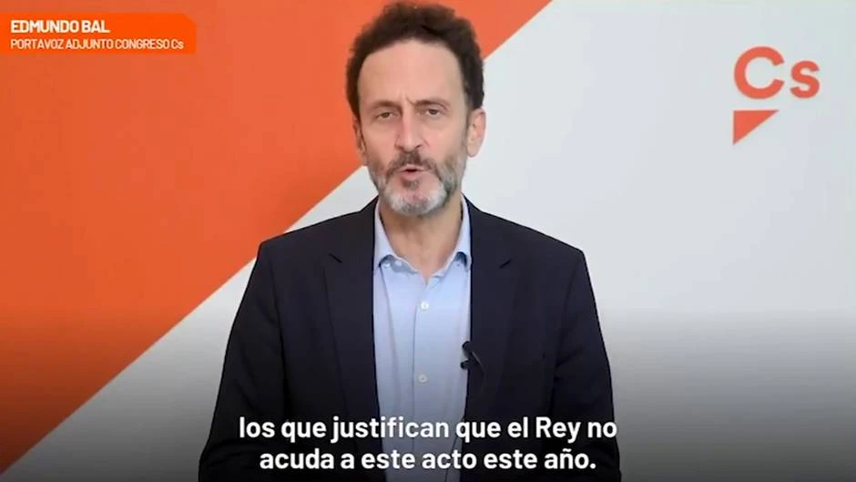 Bal exige que aclaren quién ha prohibido al Rey estar en Cataluña