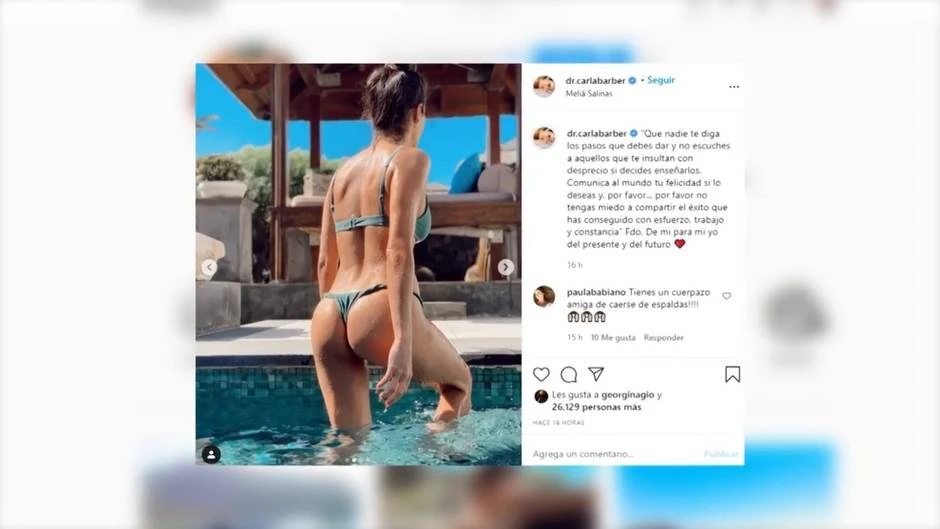 Carla Barber y Diego Matamoros disfrutan de unas románticas vacaciones en Lanzarote