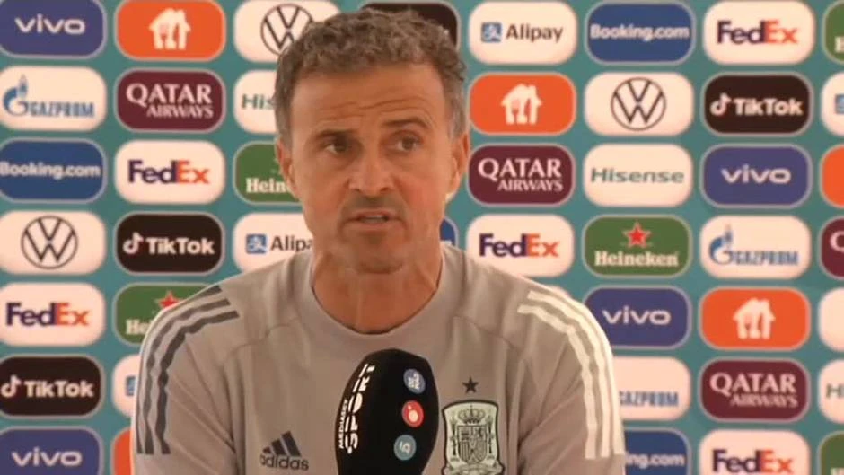 Luis Enrique confirma la titularidad de Morata ante Polonia