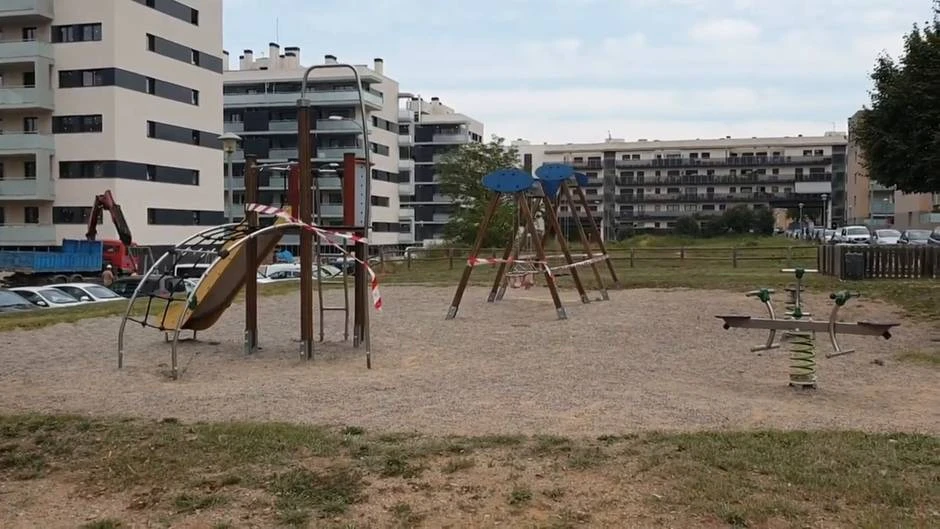 Parques precintados en Girona para evitar contagios