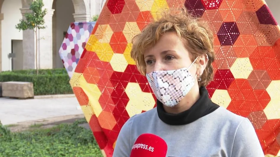 El Palacio del Temple acoge la instalación itinerante 'Hilando Vidas'