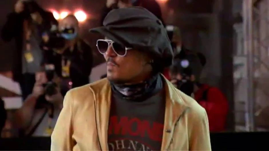 Johnny Depp llega al Festival Internacional de Cine de San Sebastián