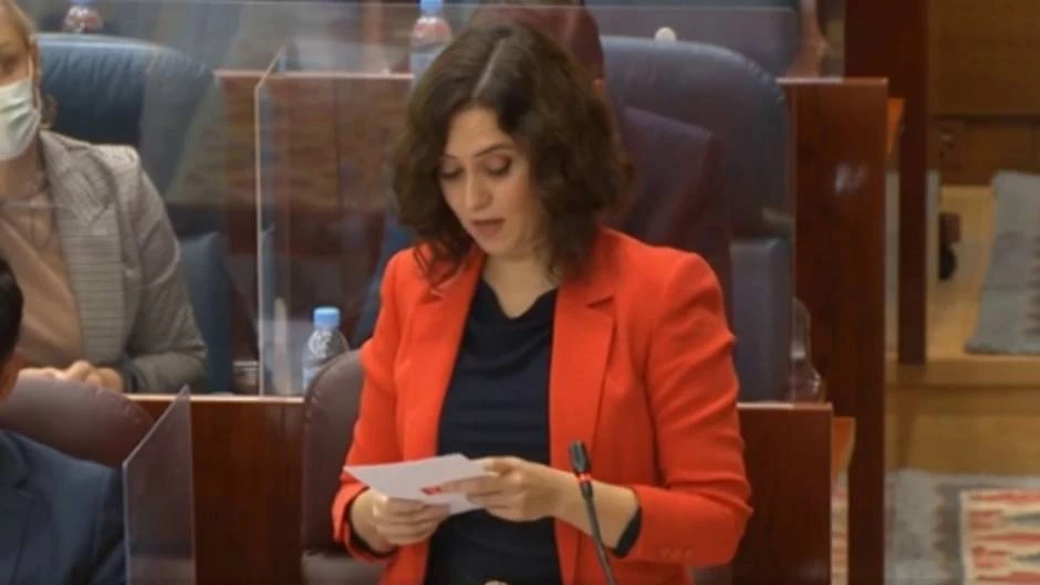 Sesión de control al Gobierno de la Comunidad de Madrid
