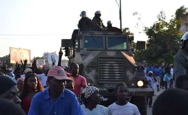 Police In Mozambique Blame 'Foreign Funders' For Protests