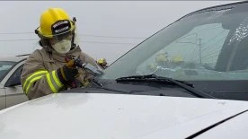 Camp Molly provides female, non-binary youth with hands-on experience in firefighting