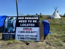Pleading to search the landfill, mother’s hunger strike stretches into day 14