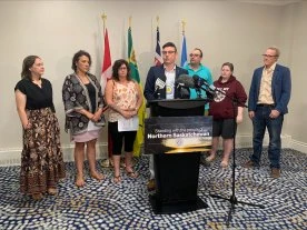 Sask. wildfire evacuees demand government accountability for ‘mismanagement’ of crisis