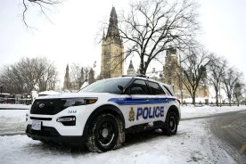 Speed, red-light cameras catching dozens of police cars in Ontario city