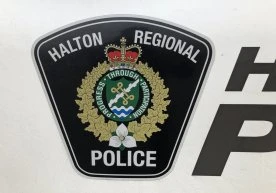 Police dog injured after stepping on gun during Ontario robbery search