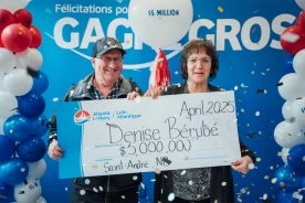 New Brunswick woman wins $5M jackpot after playing same numbers for 3 decades