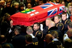 Car in ditch at scene of OPP officer’s death was stolen, murder trial hears
