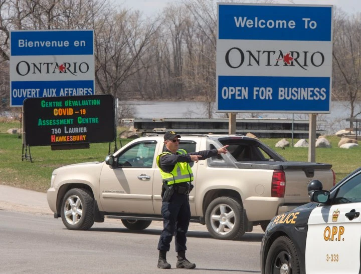 Quebec-Ontario border to reopen to non-essential travel as of Wednesday