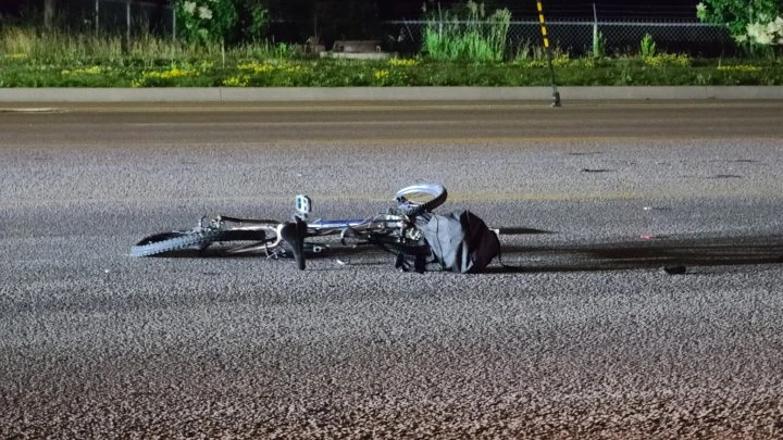 Kingston police looking for information after cyclist allegedly struck by vehicle