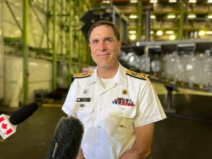 Halifax shipyard begins construction of Canada’s first River-class destroyer