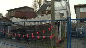 City of Vancouver fences off collapsing garage of $4M home