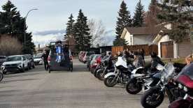 ‘We’ll continue to ride for him’: Calgary motorcycle community pays tribute to fallen member