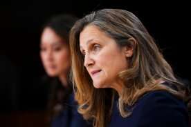 ‘Step up’: Freeland urges provinces to follow Ottawa on tax ‘holiday’