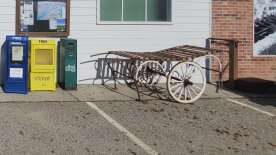 ‘It’s a piece of history’: Antique wagon stolen from Westbank Museum