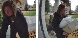 Belleville police seek suspect in doorstep parcel theft