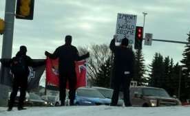 ‘I was speechless’: St. Albert protest condemned by community leaders, RCMP now investigating