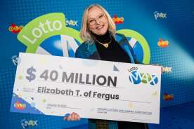 Ontario retiree began to ‘hyperventilate’ after learning she won $40M Lotto Max jackpot