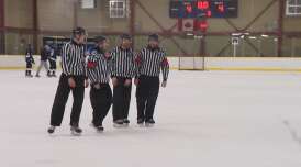 Three generations of officiating family to referee Minor Hockey Week match