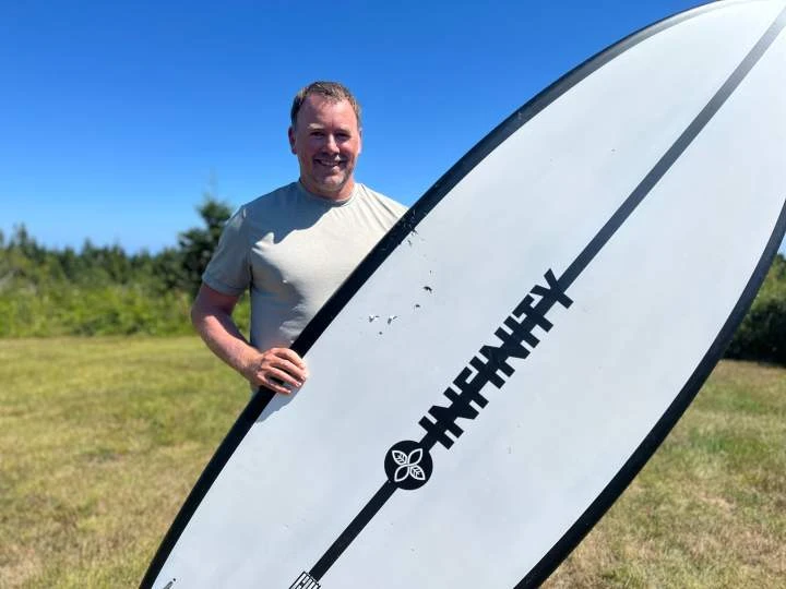 Great white fright: N.S. man escapes unscathed after using paddle to repel shark
