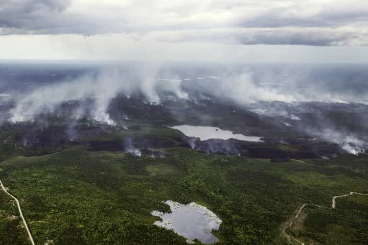 N.S. wildfires: Out-of-control blaze in Annapolis Valley keeps on growing