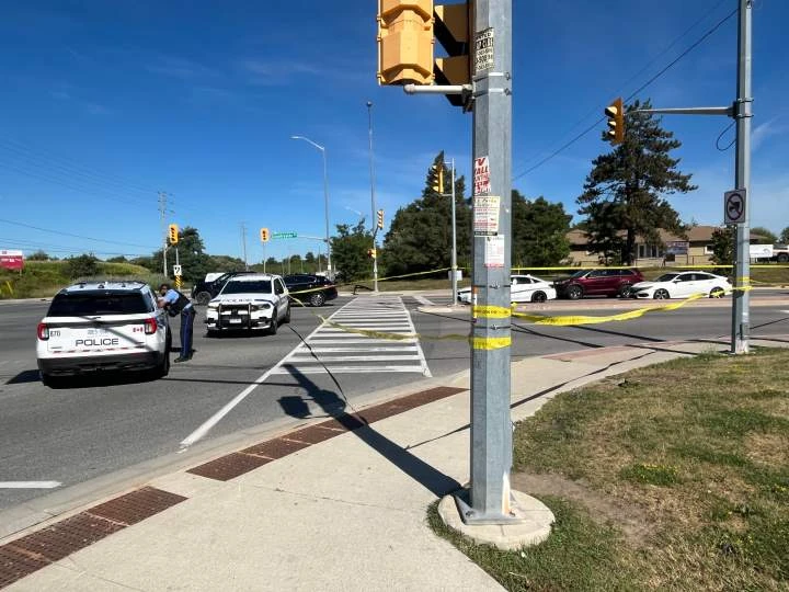 Woman dead after being hit by pickup truck in Brampton